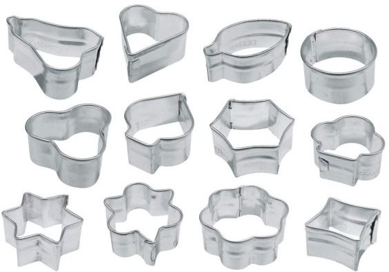ZENKER Súprava vykrajovačov MINI 12 ks, 3 – 4× 1,7 cm