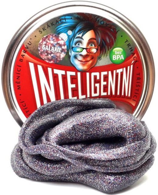 Inteligentná plastelína – Galaxia (trblietavá)