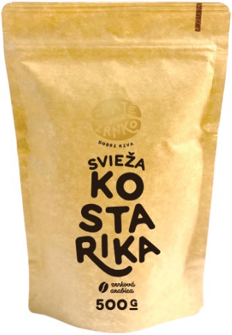 Zlaté Zrnko Kostarika, zrnková, 500 g