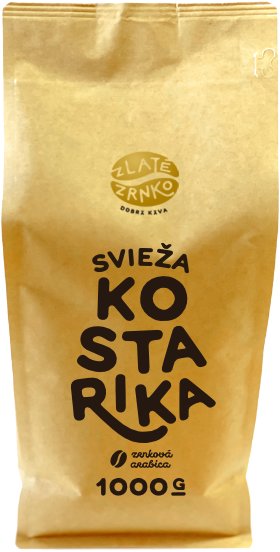 Zlaté Zrnko Kostarika, zrnková, 1000 g