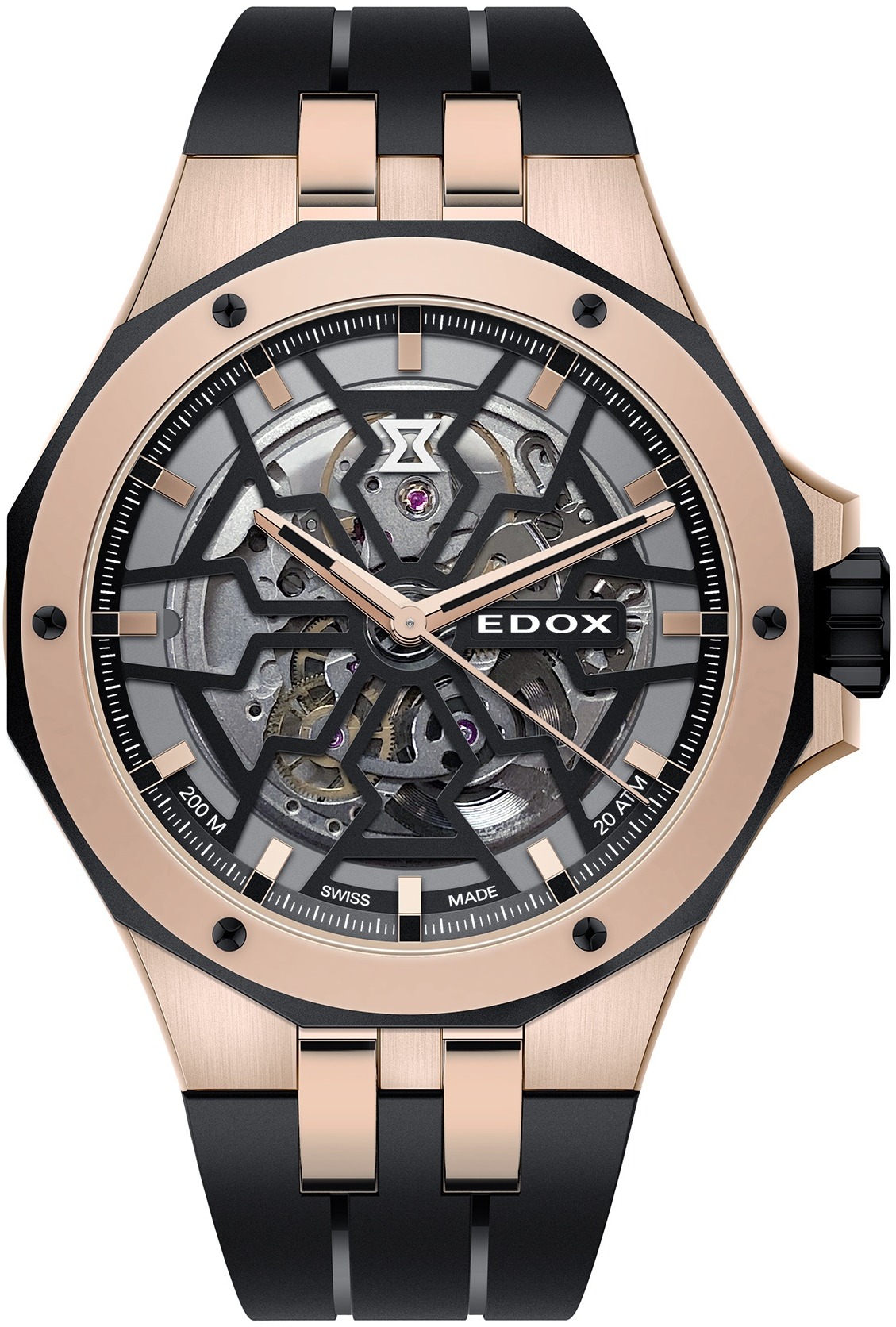 Edox 85303-357RN-NRN Delfin Mecano automatic