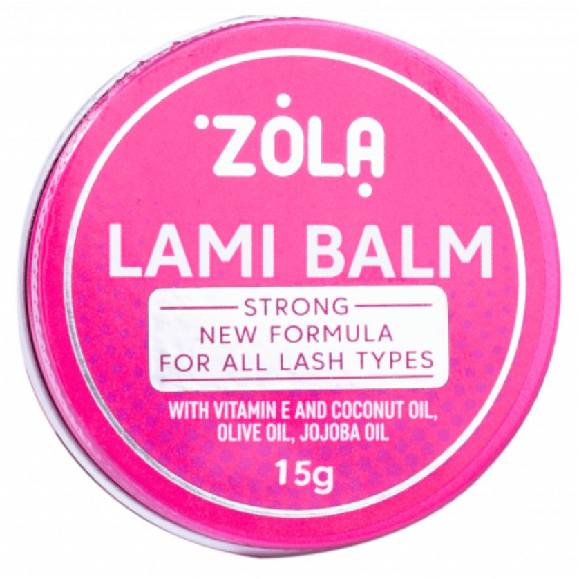 ZOLA Lami Balm Pink Fixačné lepidlo na lamináciu mihalníc, 15 g