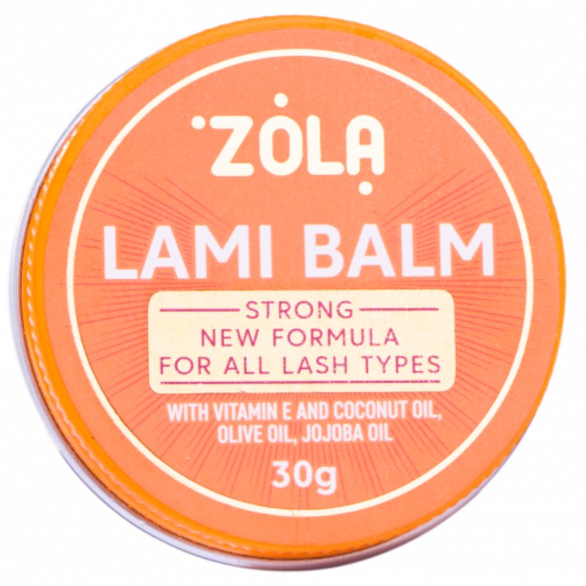 ZOLA Lami Balm Orange Fixačné lepidlo na lamináciu mihalníc, 30 g