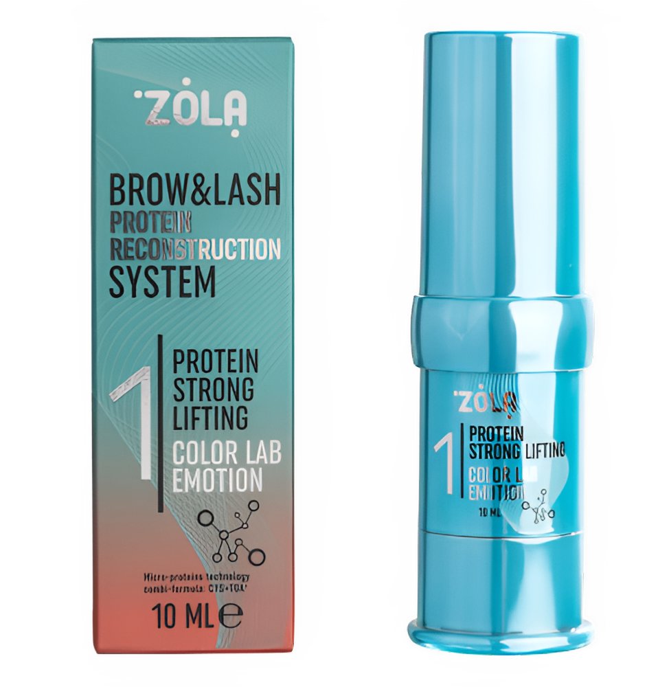 ZOLA Color Lab Emotion Proteín Strong Lifting laminácia mihalníc a obočia N1, 10 ml