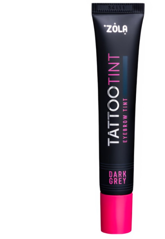ZOLA Tattoo Tint Dark Grey – farba na obočie a mihalnice, 15 ml