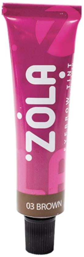 ZOLA Farba na obočie Brown, 15 ml