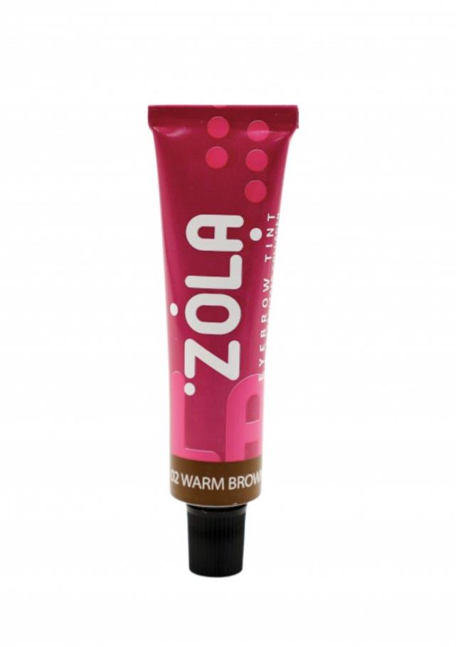 ZOLA Farba na obočie Warm brown, 15 ml