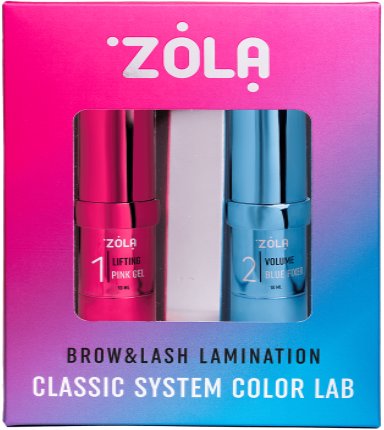 ZOLA sada na lamináciu obočia a mihalníc Classic System Color Lab