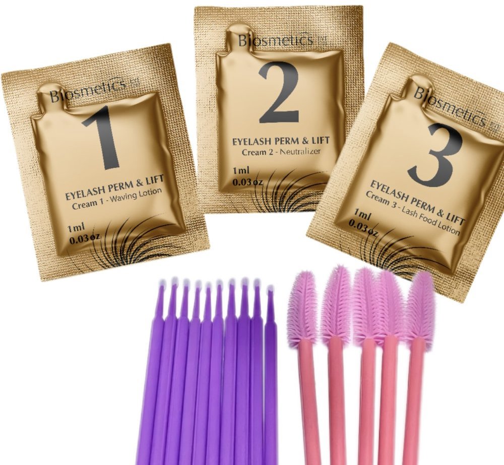 BIOSMETICS mini sada na lamináciu obočia a mihalníc