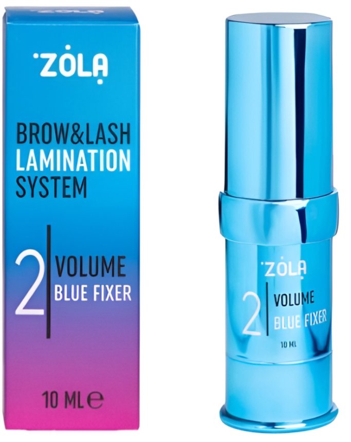 ZOLA Color Lab Volume Blue Fixer laminácia mihalníc a obočia N2, 10 ml