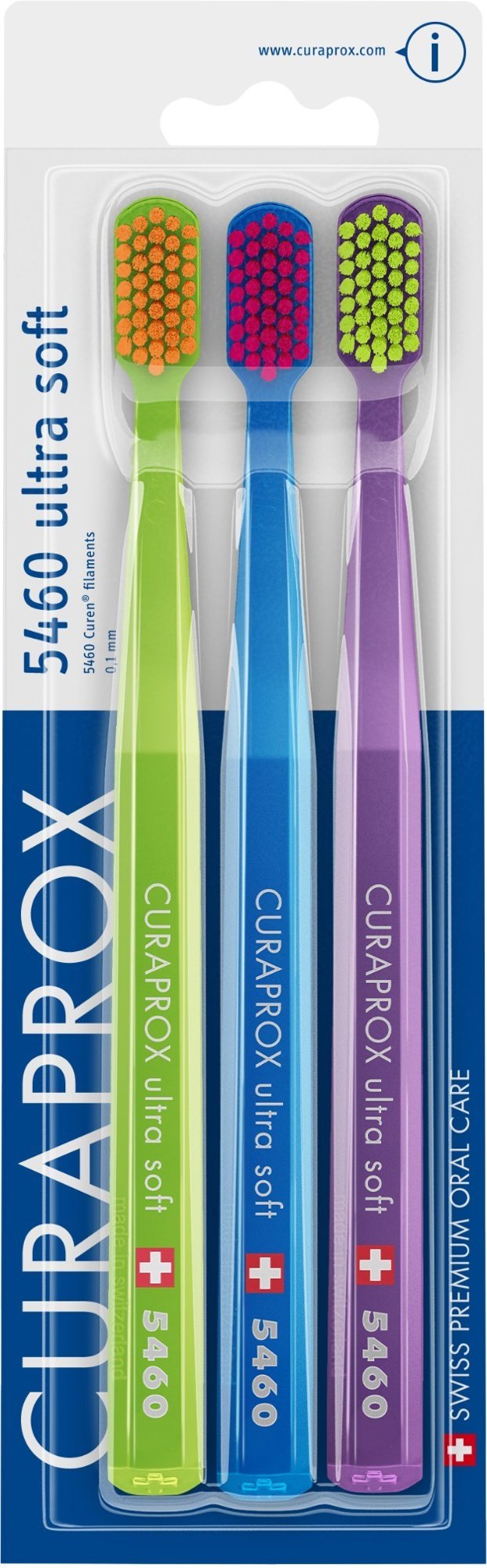 CURAPROX CS 5460 Ultra Soft Mix farieb 3 ks