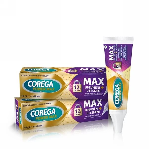 COREGA Max upevnenie + utesnenie 2× 40 g