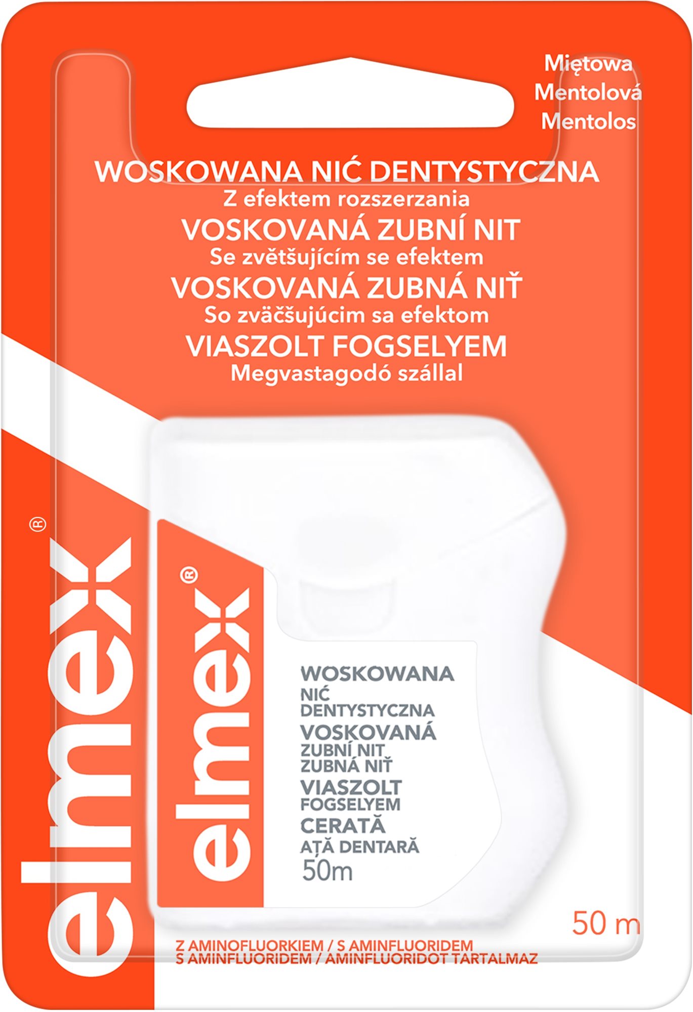 ELMEX - Zubná niť mentol, 50 m