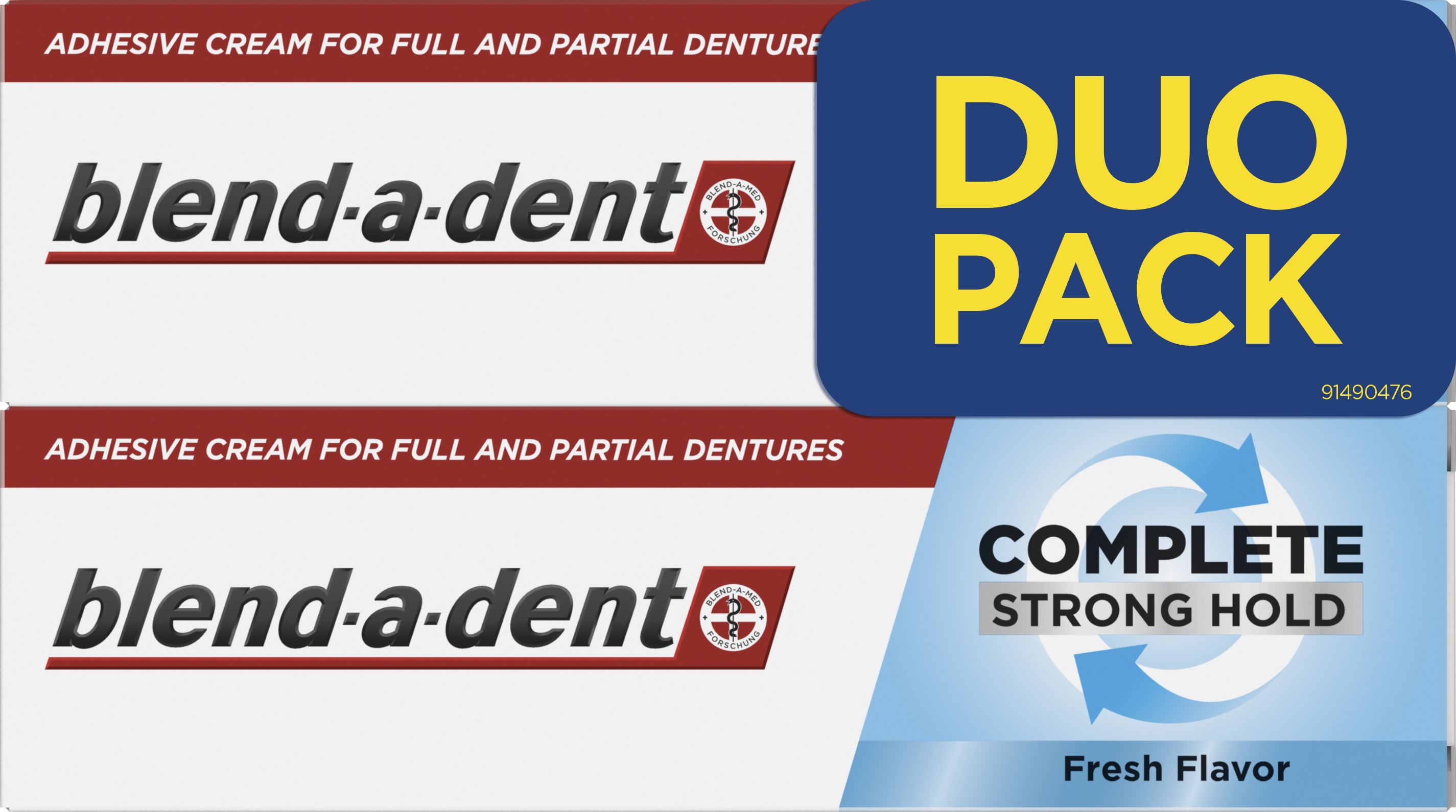 BLEND-A-DENT Complete Fixační Na Zubnú Náhradu 2× 47 g, Originál