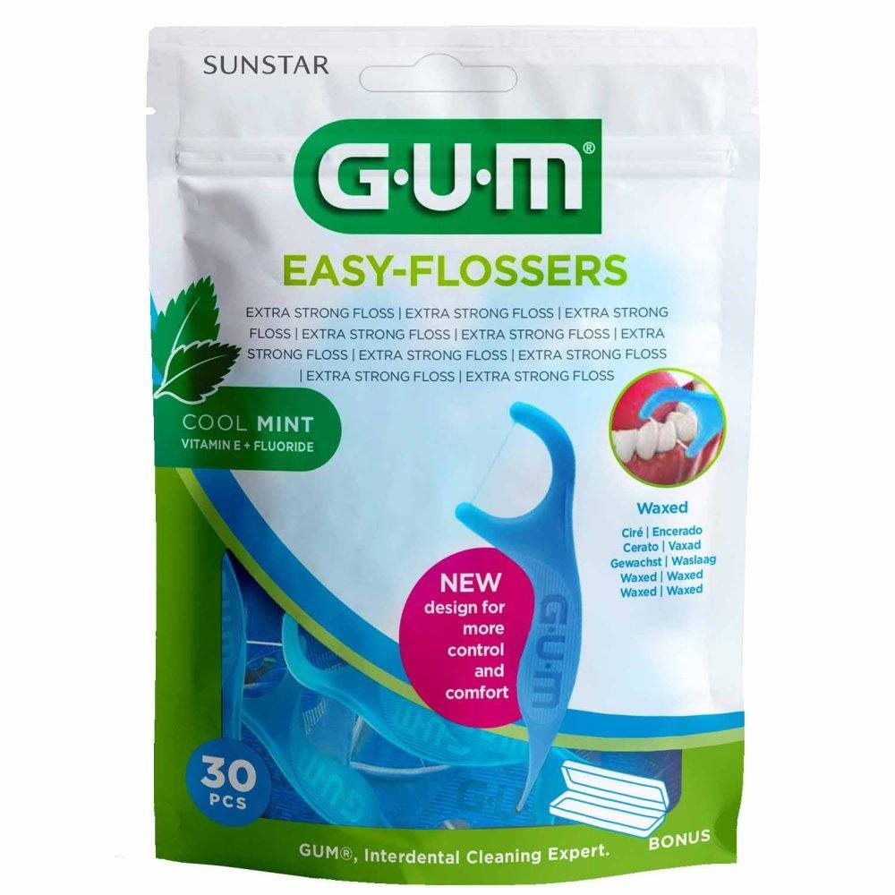 GUM Easy Flosser Cool Mint 30 ks