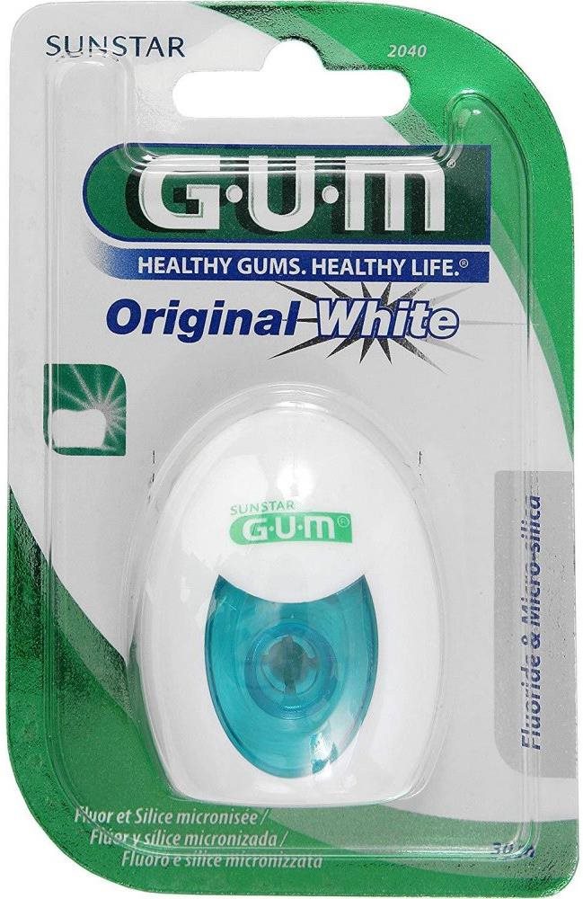 GUM Original White bieliaca 30 m