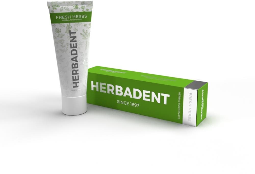 HERBADENT Fresh Herbs bylinná zubná pasta 75 g