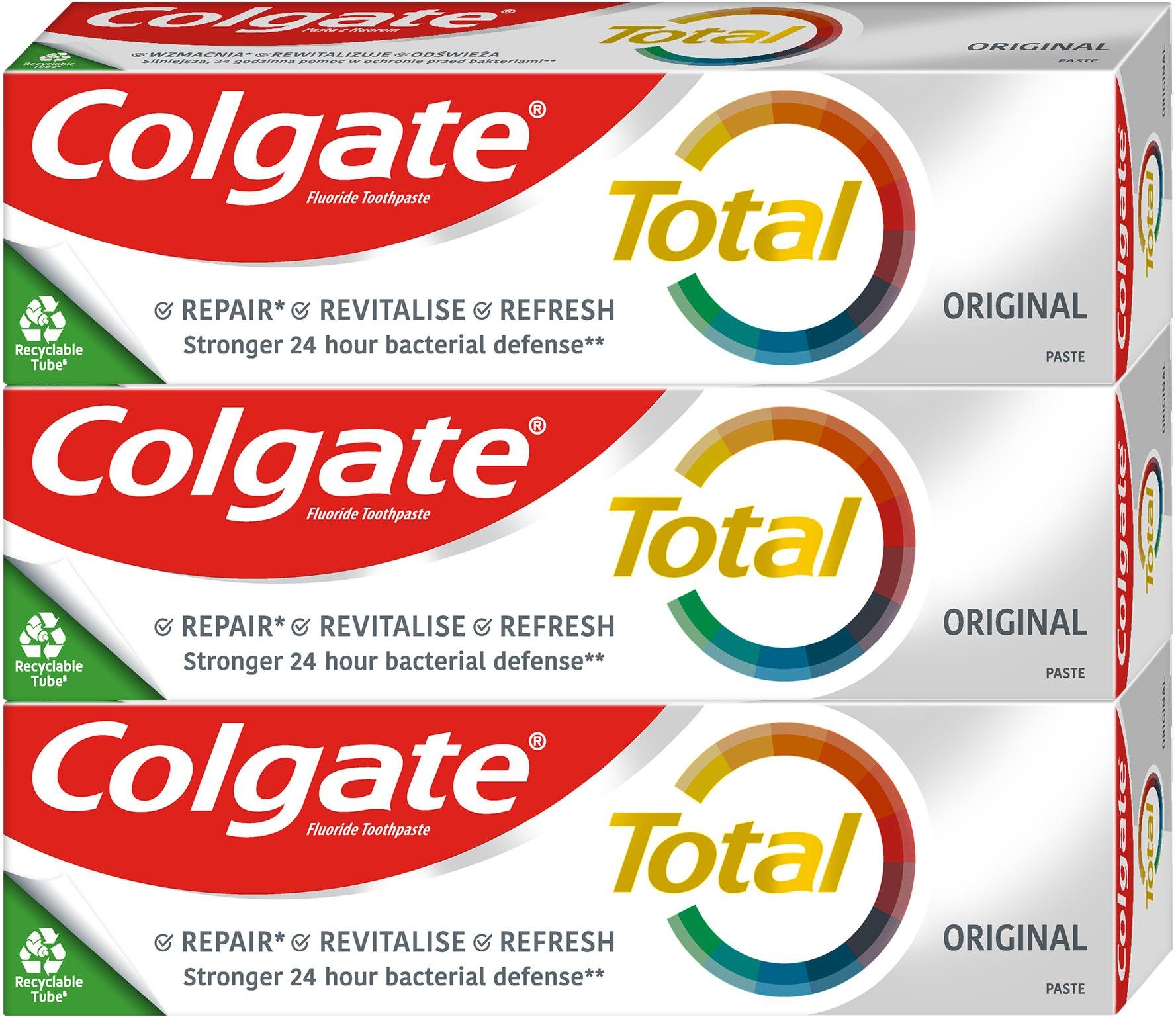 COLGATE Total Original 3× 75 ml
