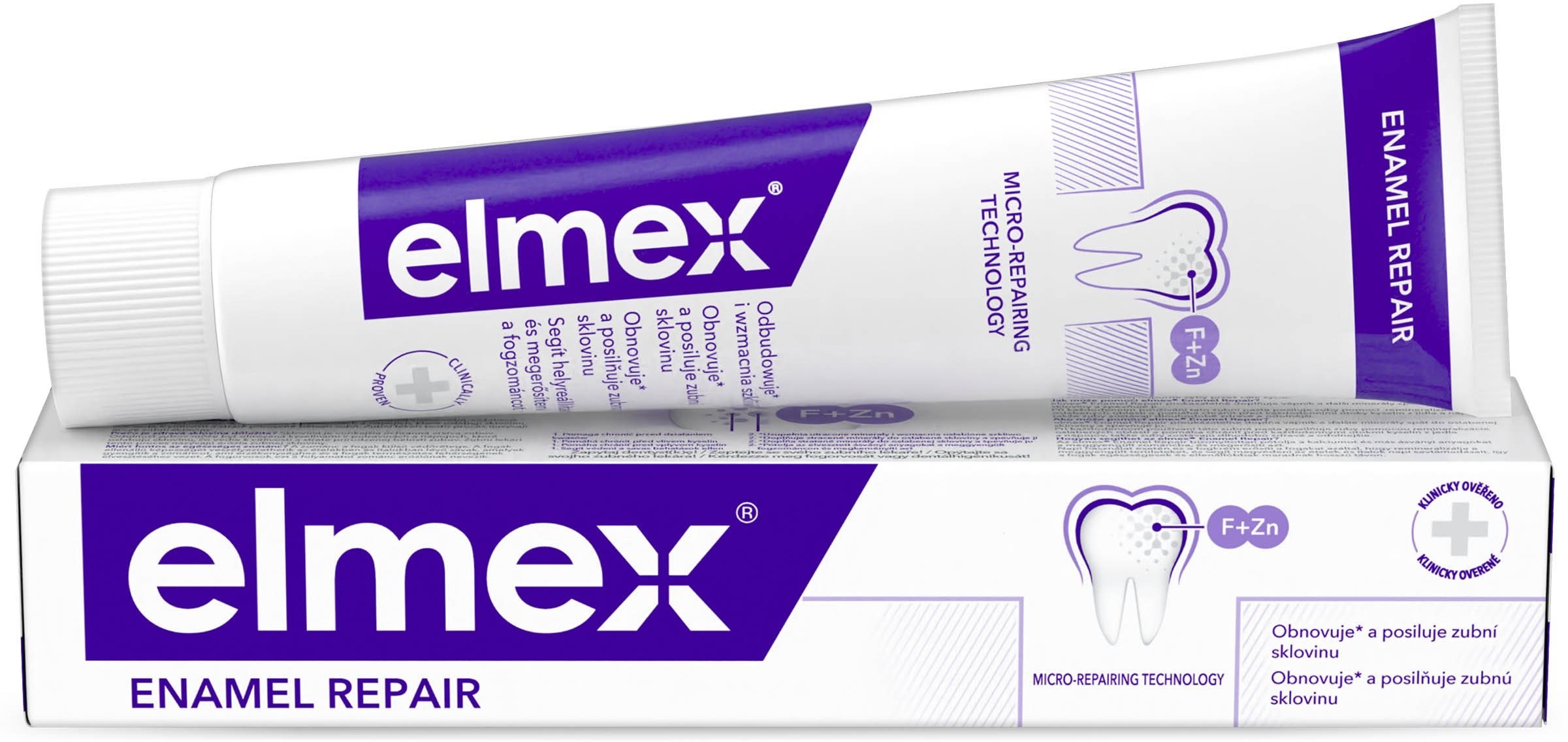 ELMEX Enamel Repair 3× 75 ml