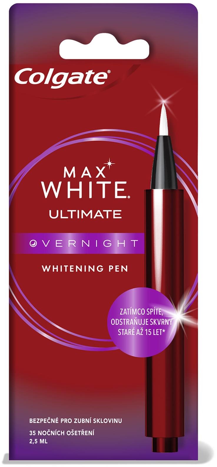 COLGATE Max White Overnight bieliace pero 2,5 ml