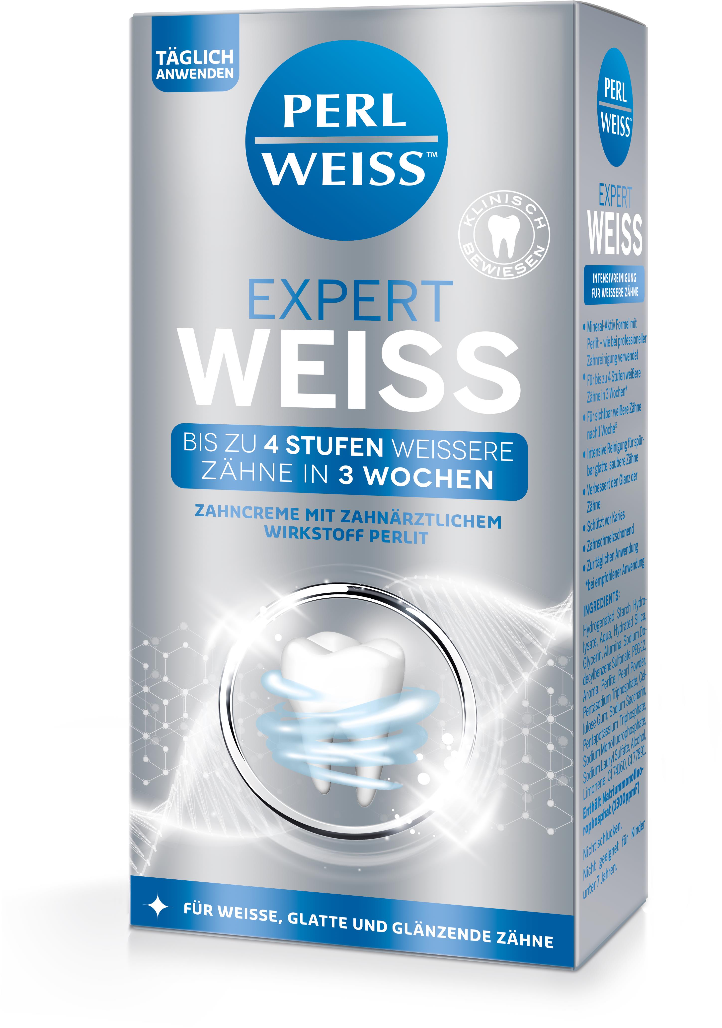 PERL WEISS Expert bieliaca zubná pasta, 50 ml