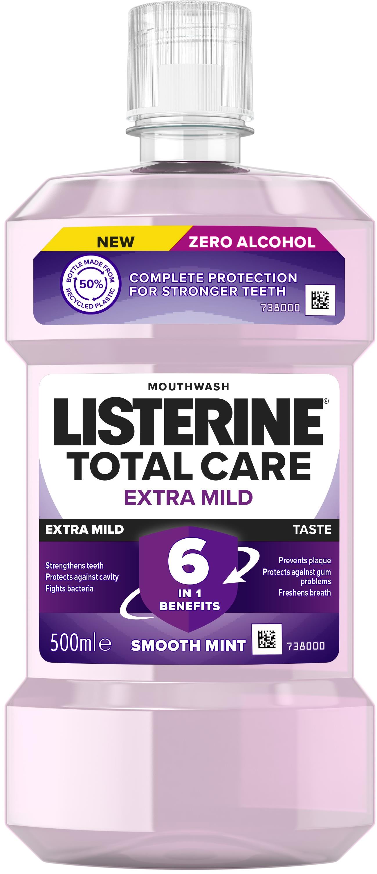 LISTERINE Total Care Extra Mild 500 ml