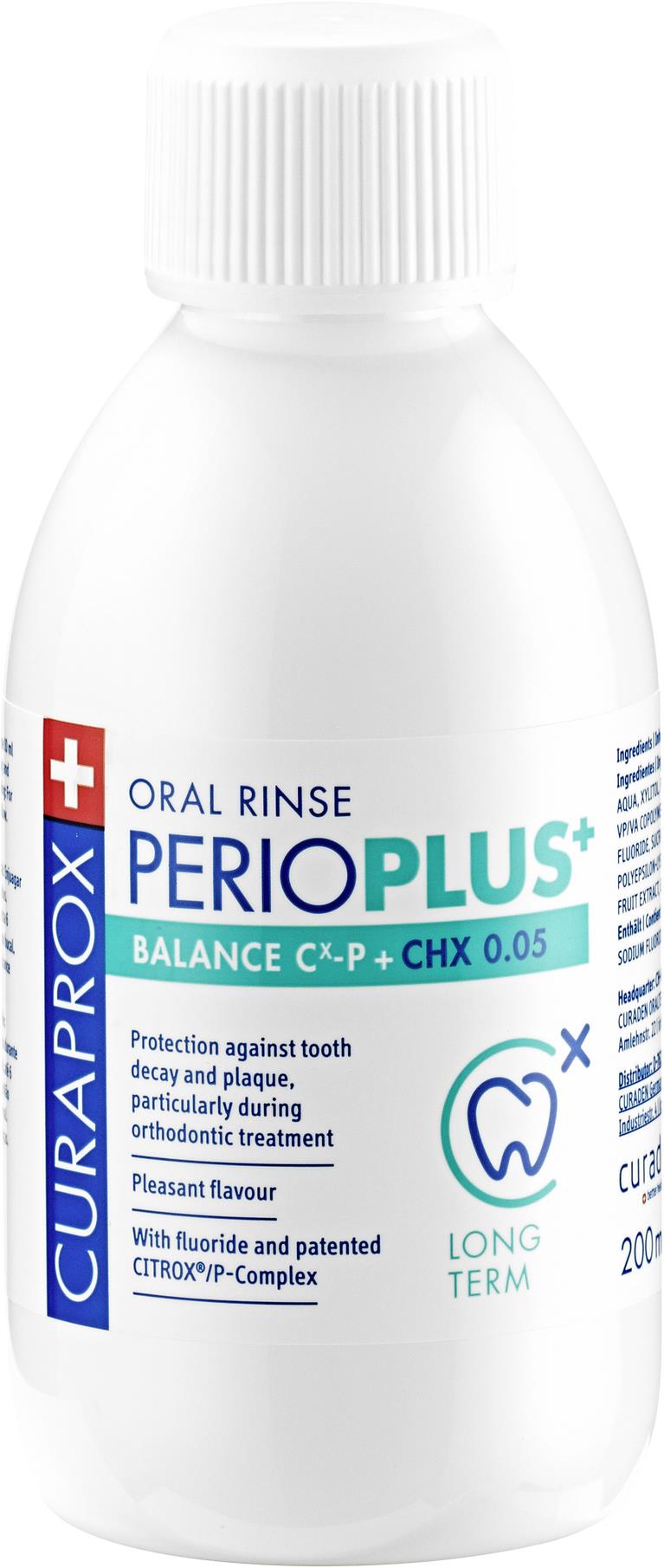 CURAPROX Perio Plus Balance CHX 0.05, 200 ml