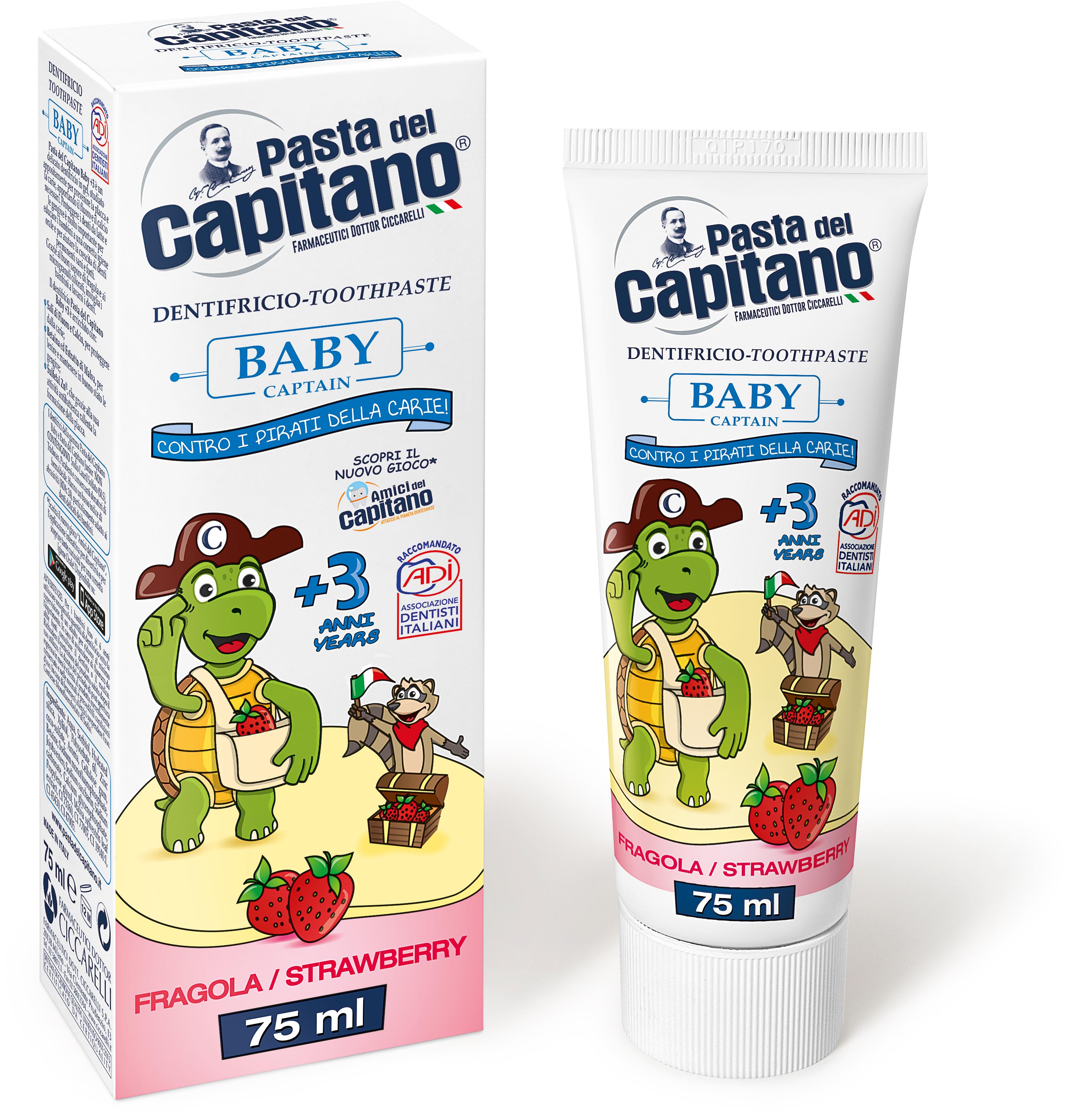 PASTA DEL CAPITANO Baby Strawberry 75 ml