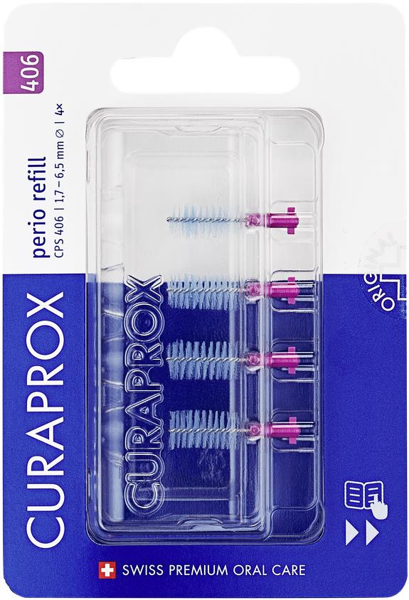 CURAPROX Perio Refill CPS 406, 4 ks
