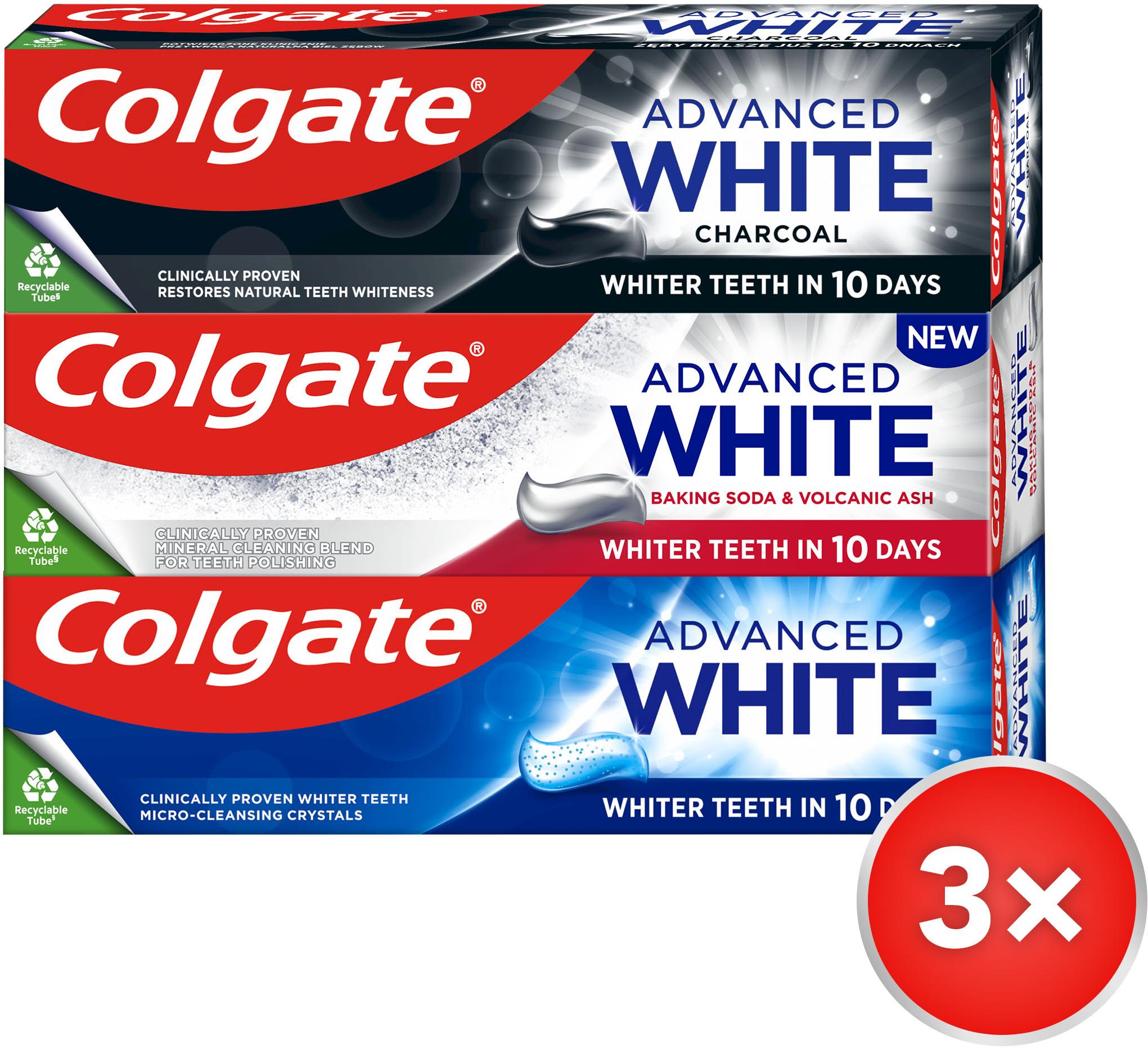COLGATE Advanced Mix 3× 75 ml