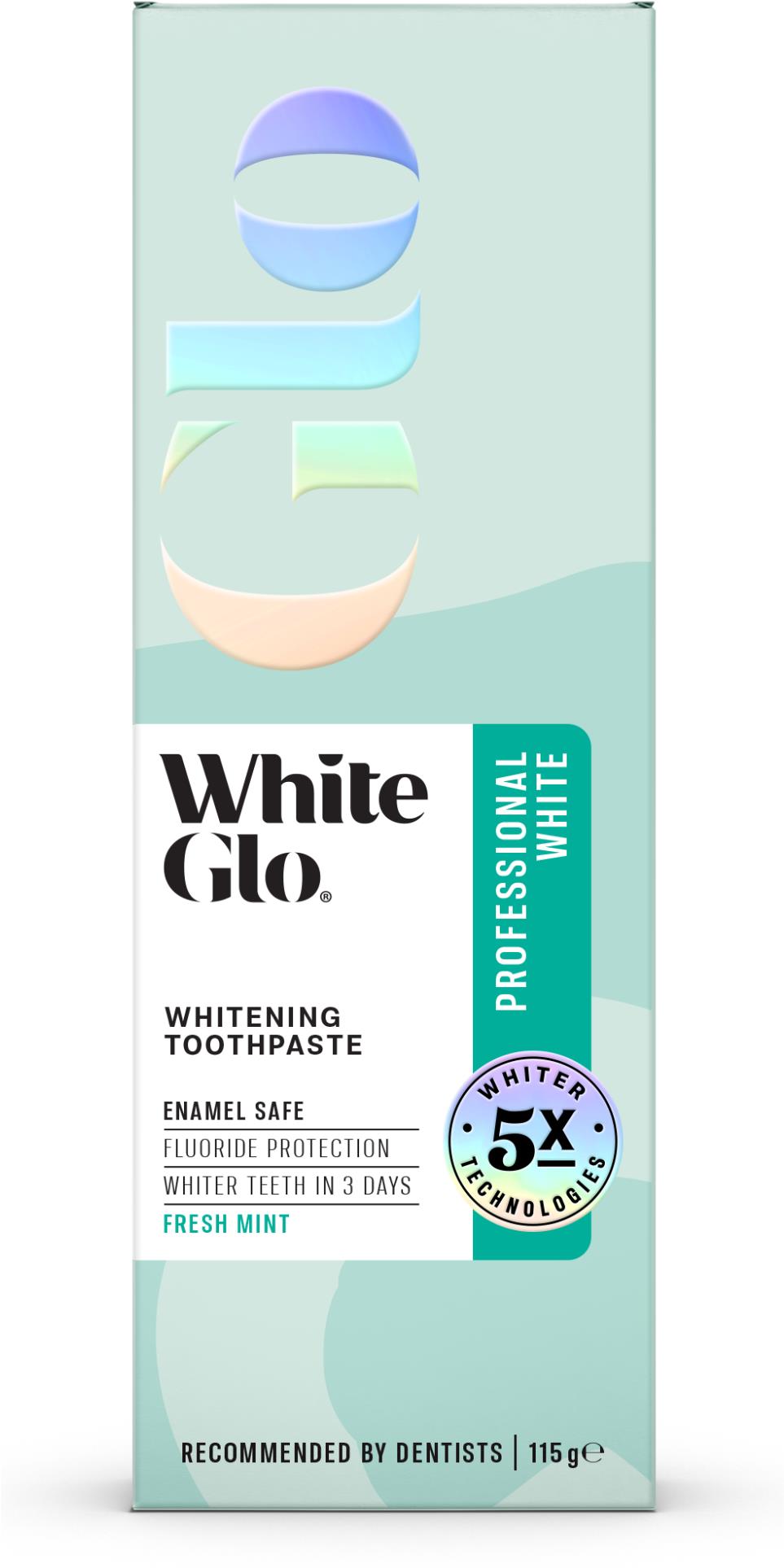 WHITE GLO Professional Fresh Mint 115 g