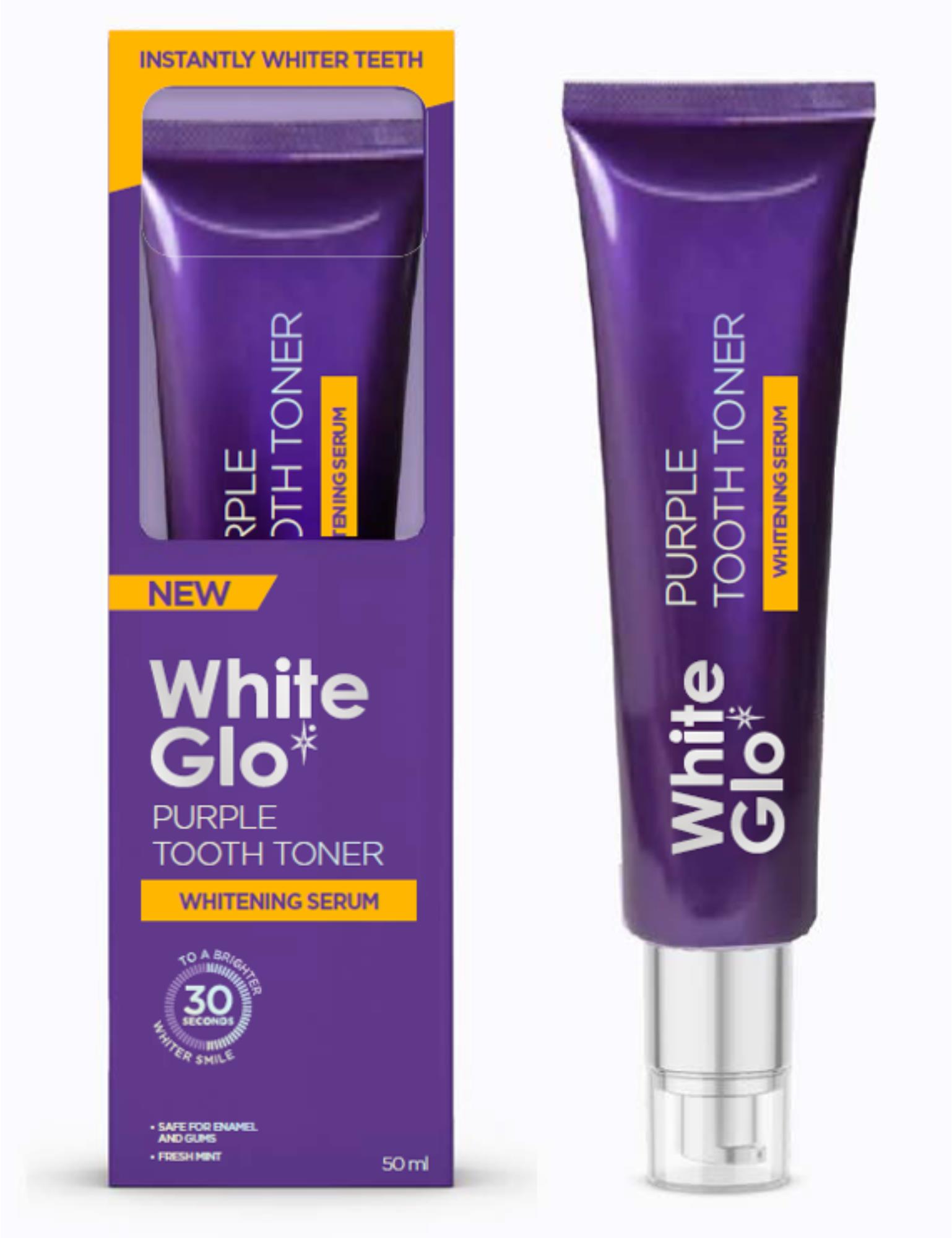 WHITE GLO Zubné bieliace sérum 50 ml