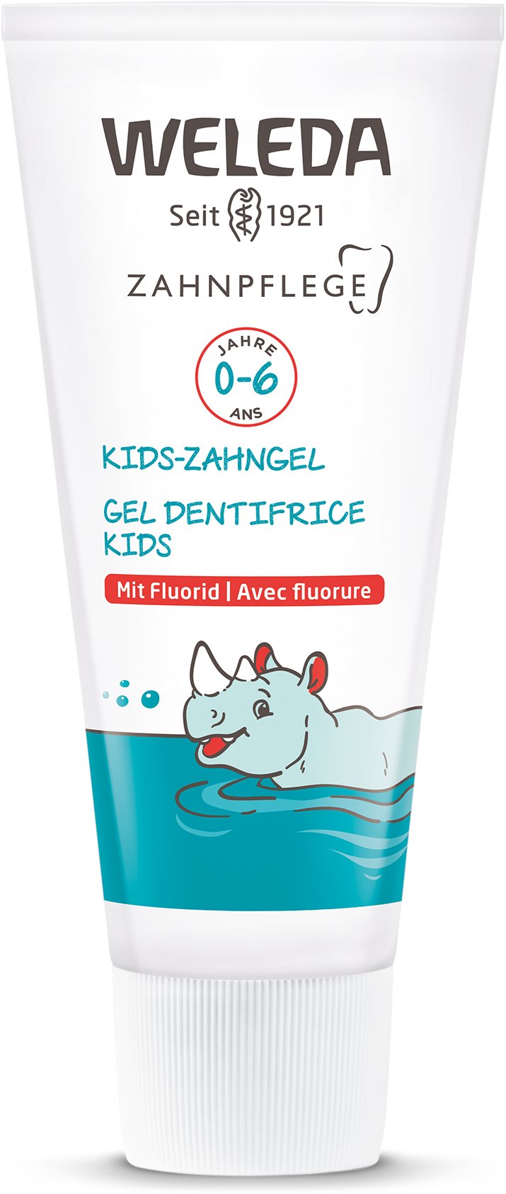 WELEDA Detský zubný gél s fluoridom 50 ml