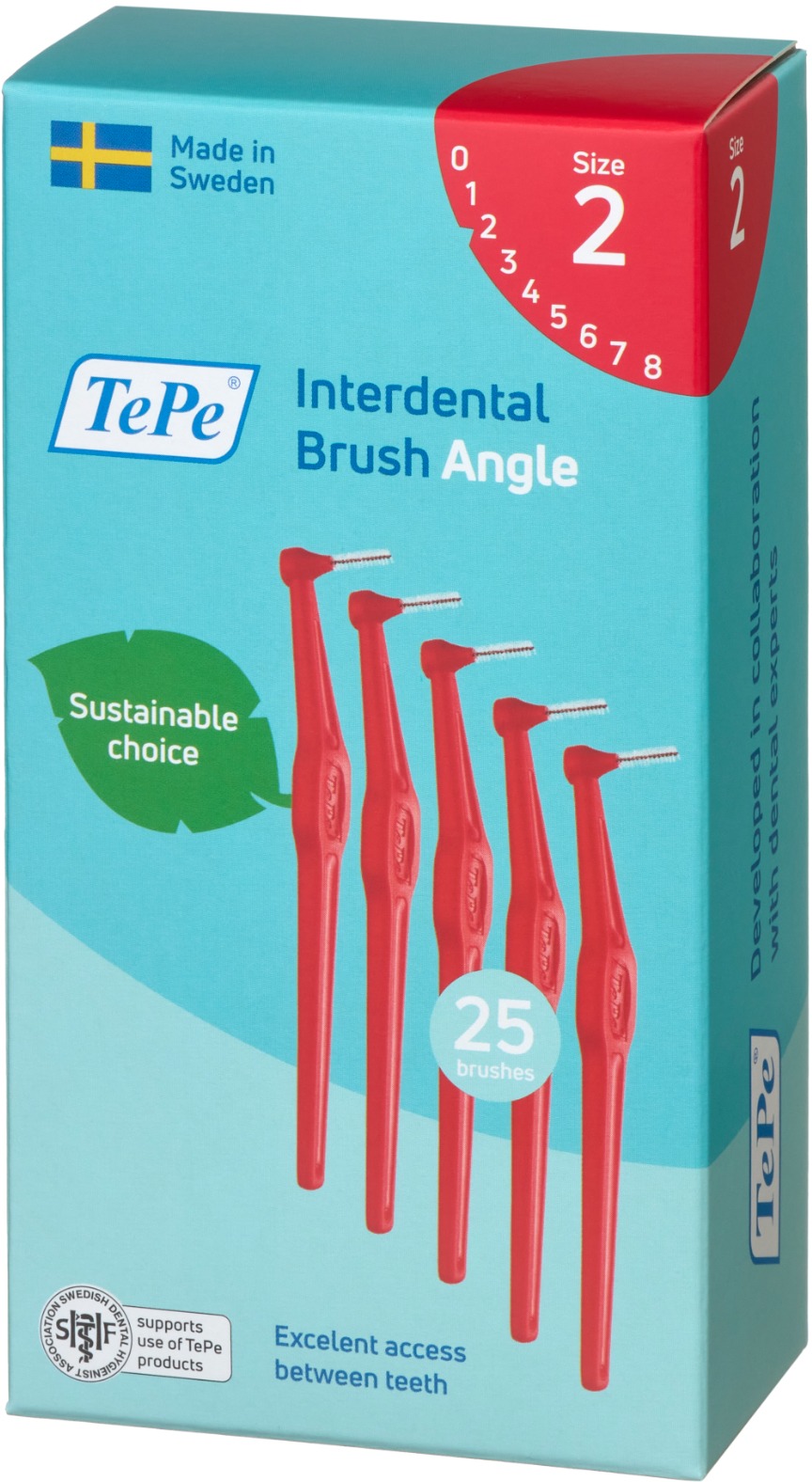 TEPE MK Angle 0,5 mm červená 25 ks