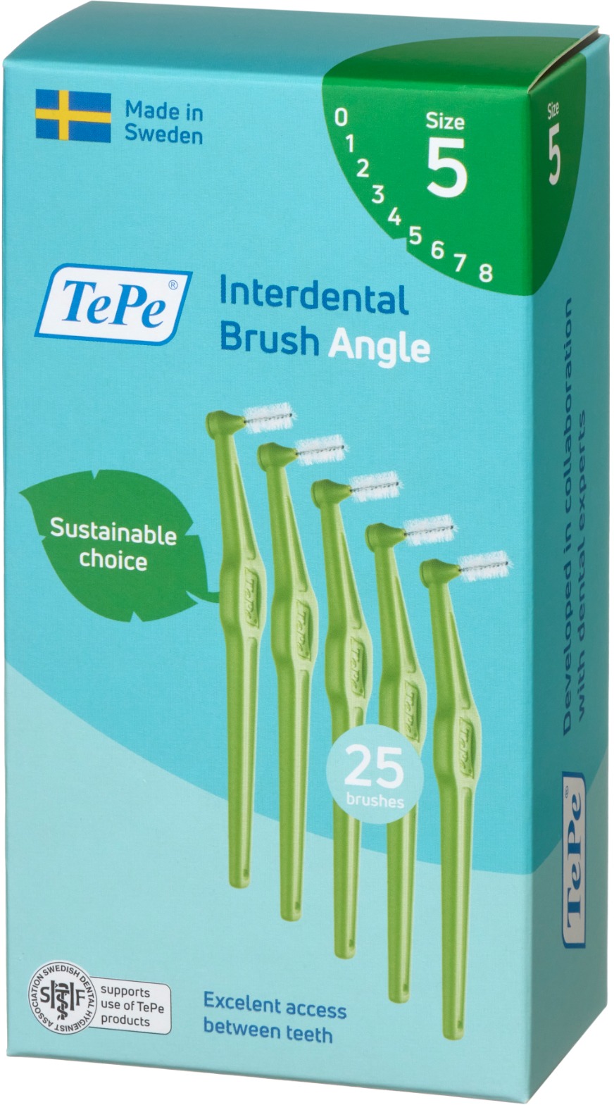 TEPE MK Angle 0,8 mm zelená 25 ks