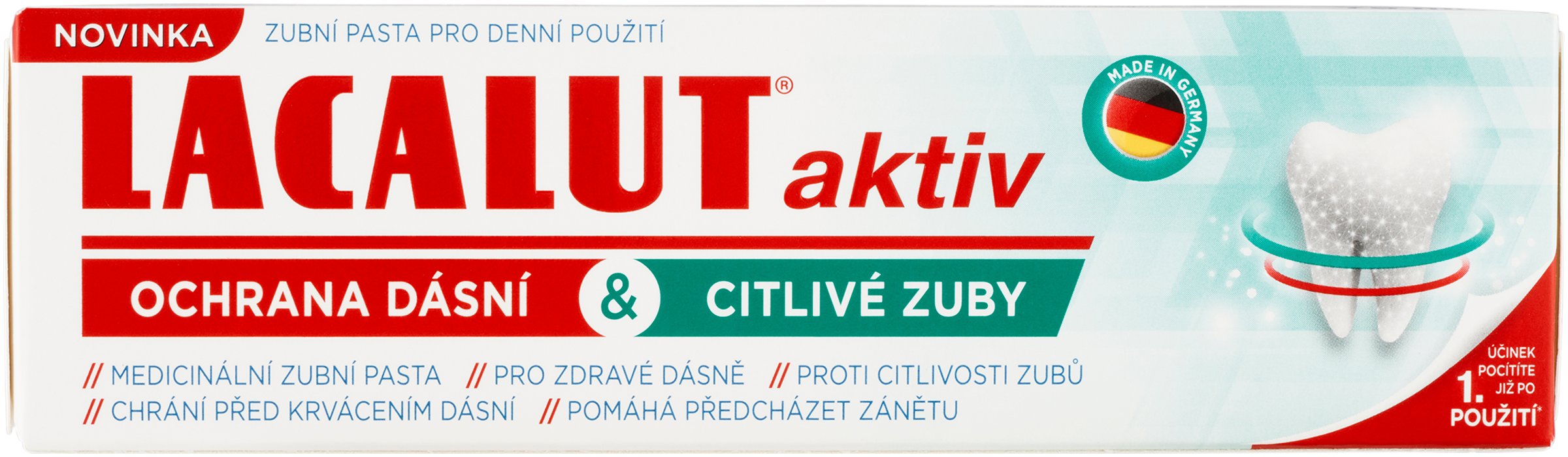 LACALUT Aktiv ochrana ďasien & citlivé zuby 75 ml