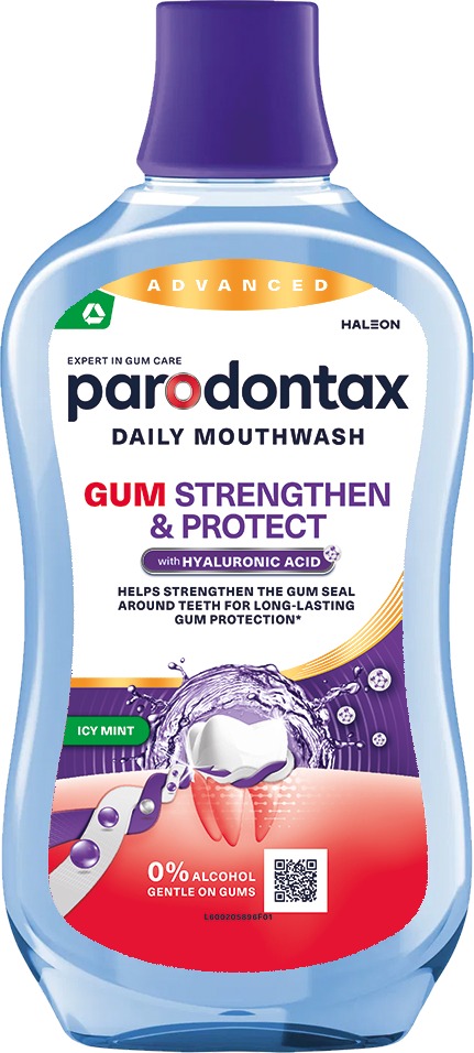 PARODONTAX Posilnenie a ochrana ďasien Icy Mint 500 ml