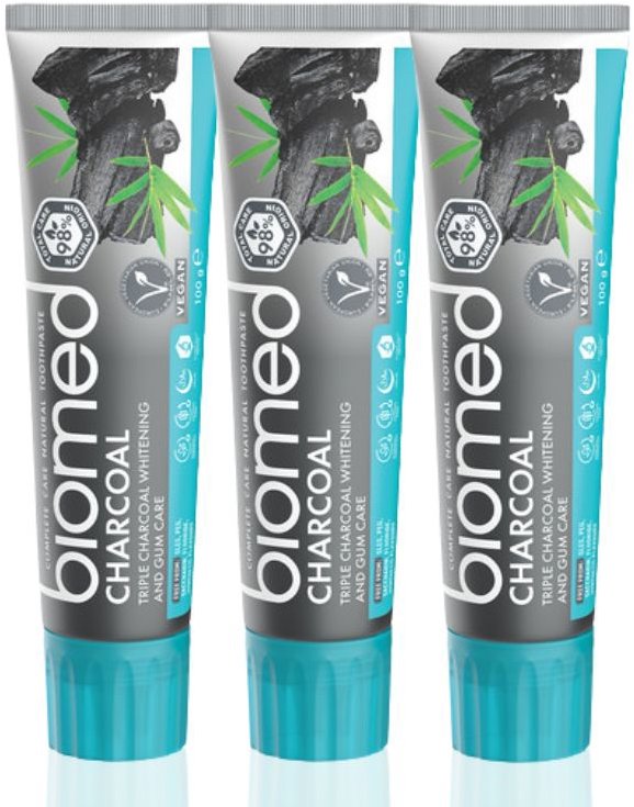 BIOMED Charcoal 3× 100 g