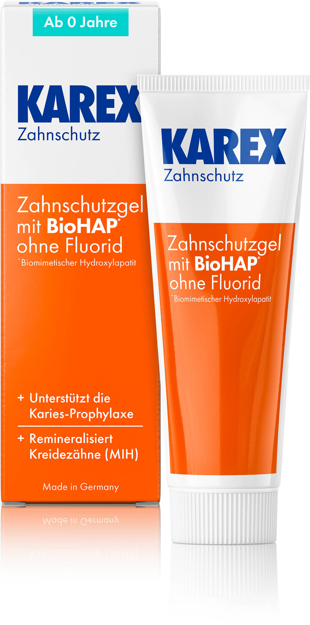 KAREX Gél na ochranu zubov bez fluoridu 50 ml