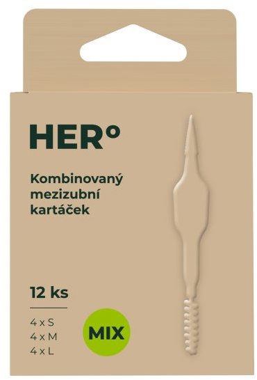 HERBADENT Hero Mix veľkostí, 12 ks