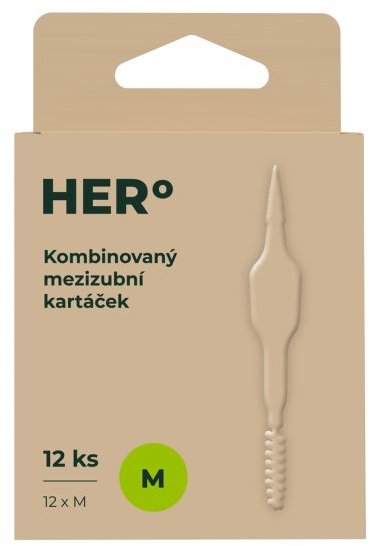 HERBADENT Hero veľkosť M, 12 ks