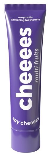 CHEEEES Multi Fruits enzymatická bieliaca zubná pasta 60 g