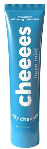 CHEEEES Fresh Mint enzymatická bieliaca zubná pasta 60 g