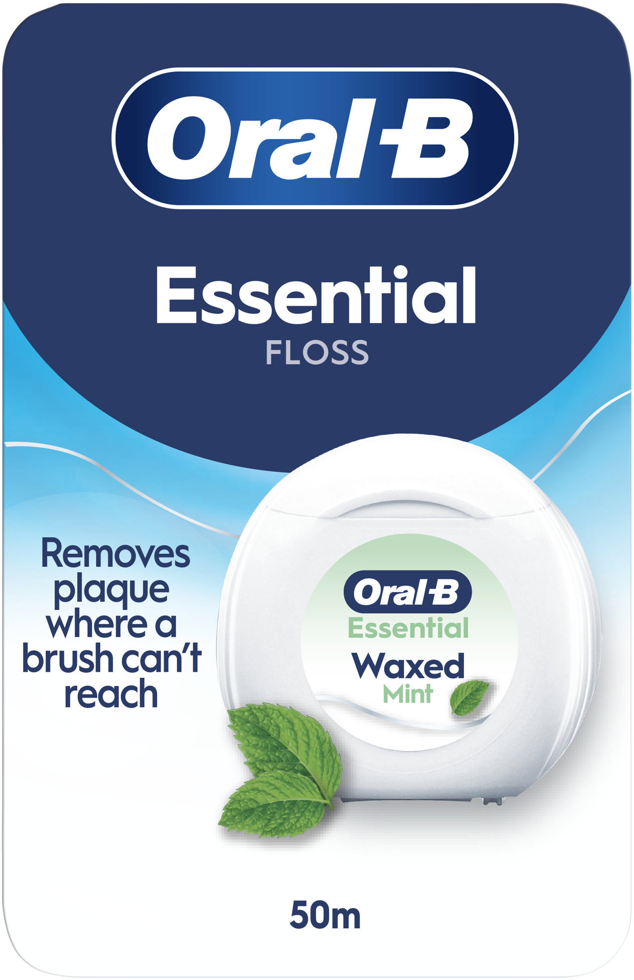 Oral-B Essential Floss Waxed Mint