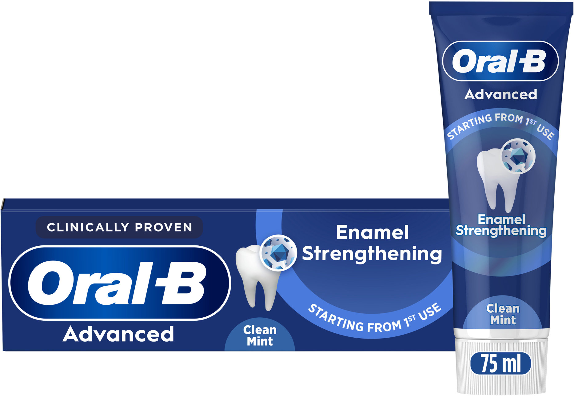 Oral-B Advanced Enamel Strengthening Clean Mint 75 ml