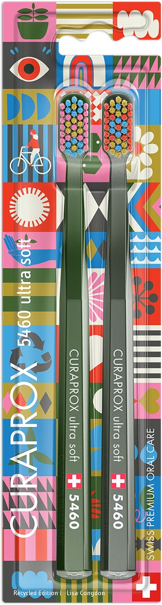 CURAPROX CS 5460 Zelená Edícia, 2 ks