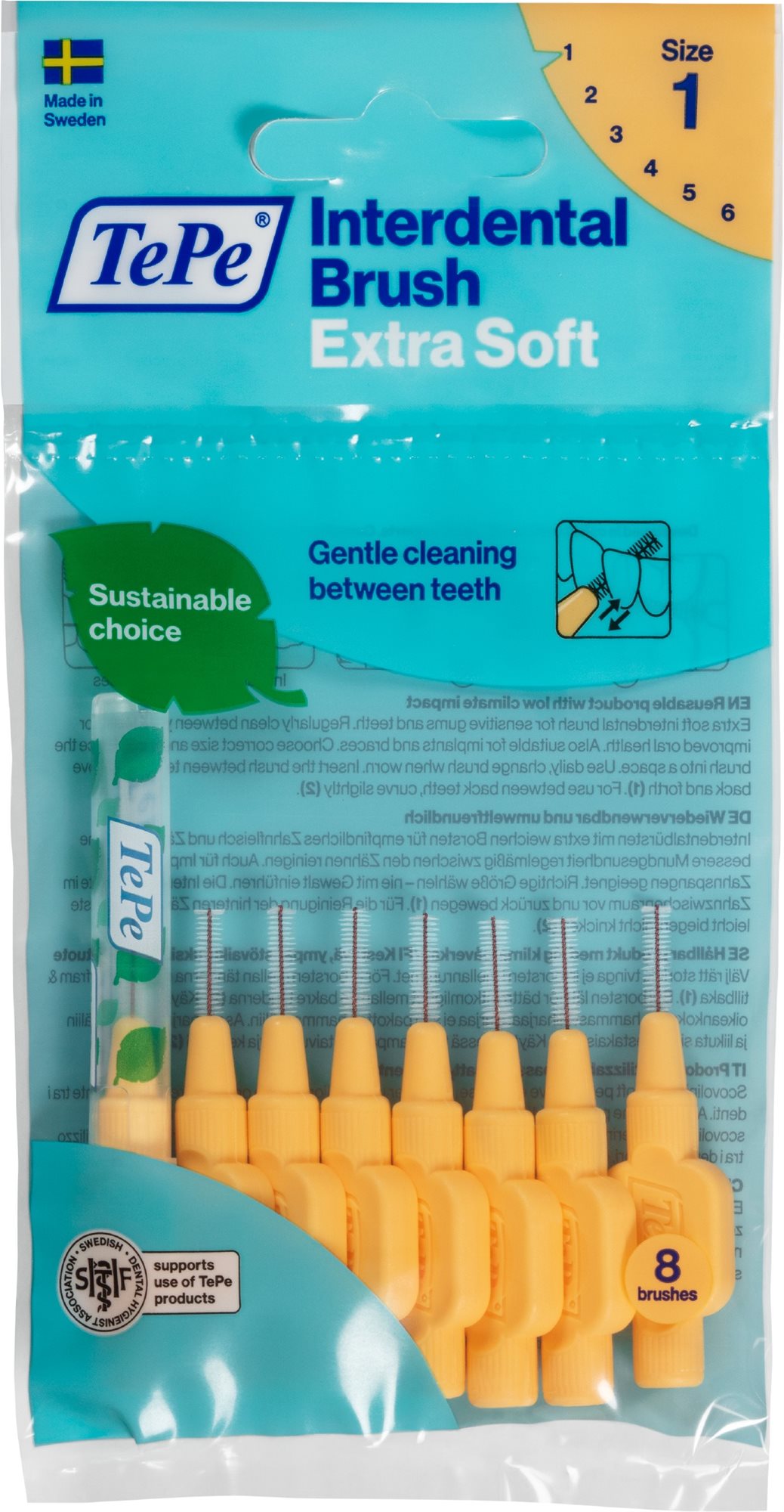 TEPE Extra Soft 0,45 mm oranžové 8 ks