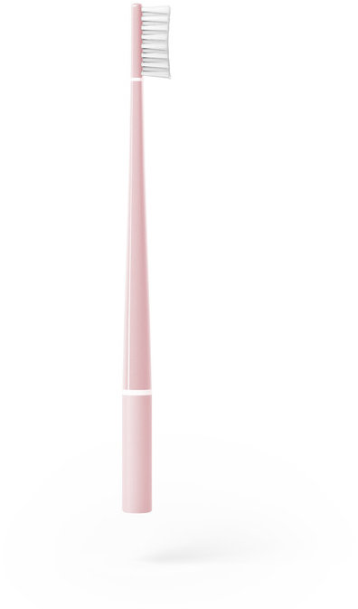 PIUMA zubní kartáček s echinaceou Baby Pink