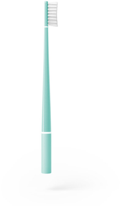 PIUMA zubní kartáček s echinaceou Aqua Green
