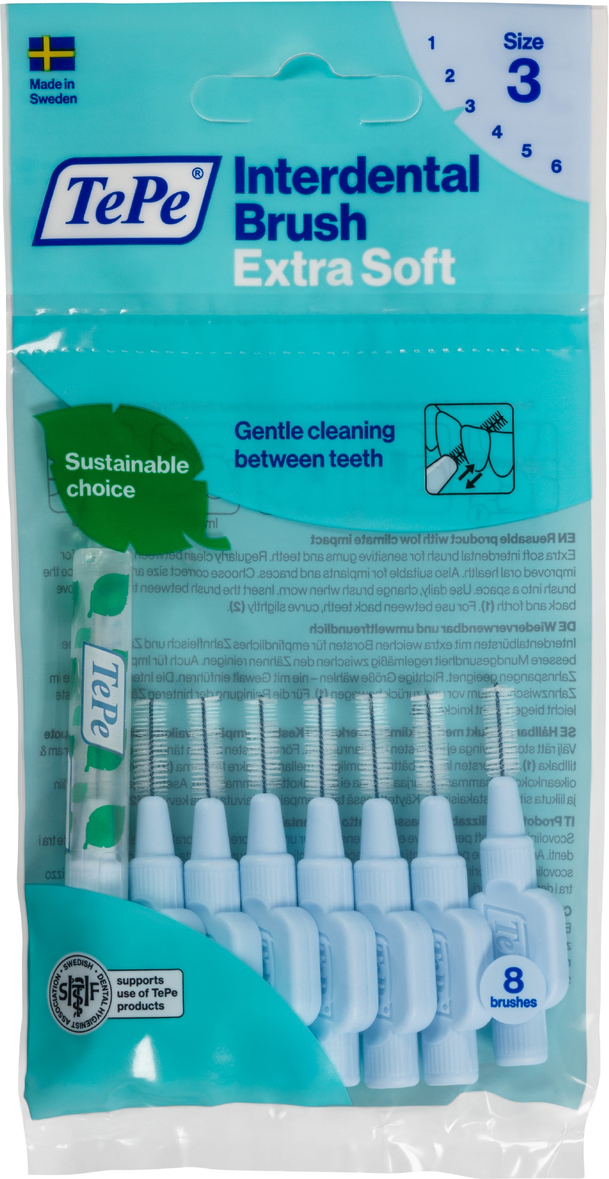 TEPE Extra Soft 0,6 mm modré 8 ks